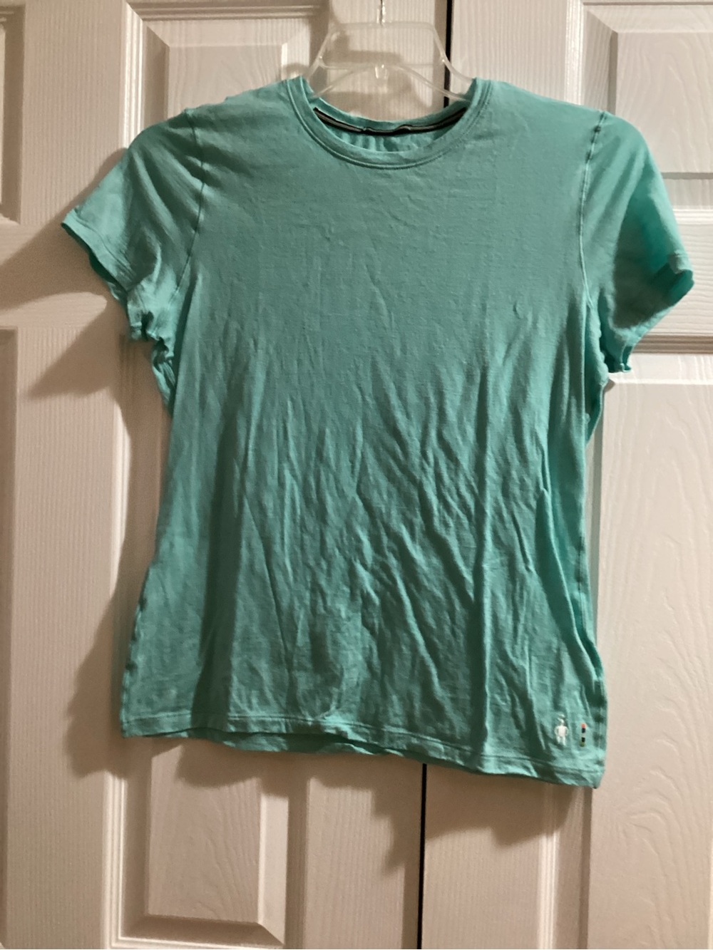 Smartwool Short Sleeve Crew Tee in Mint